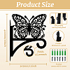 Iron Hanging Plant Hanger Bracket HJEW-WH0095-038-2