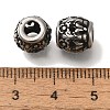 304 Stainless Steel European Beads STAS-D191-08J-AS-2