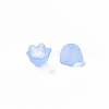 Transparent Acrylic Beads Caps PL543-5-5