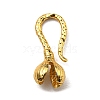 Rack Plating Brass Hook Clasps KK-E046-50G-1