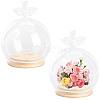 SUNNYCLUE Angel Glass Dome Cover AJEW-SC0001-64-1