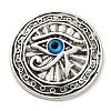 Eye of Ra Alloy & Plastic Brooch Pin JEWB-Z031-07AS-2