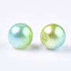 Acrylic Imitation Pearl Beads MACR-N001-01B-2