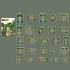 25Pcs Forest Theme PET Stickers PW-WG36A71-03-1