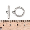 304 Stainless Steel Ring Toggle Clasps STAS-A092-09B-P-3
