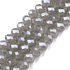 Electroplate Glass Beads Strands LS-EGLA-A044-J8mm-A10-1
