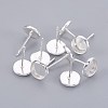 304 Stainless Steel Stud Earring Findings LS-STAS-F188-01P-A-2