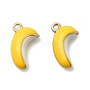 304 Stainless Steel Enamel Pendants STAS-A127-01G-1