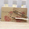 Square Paper Hair Clip Display Cards DIY-B061-01A-04-1