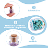 Natural & Synthetic Gemstone Chip Beads Glass Bottles G-KS0001-02-5