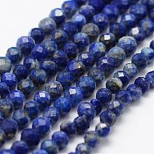 Natural Lapis Lazuli Beads Strands G-K185-01