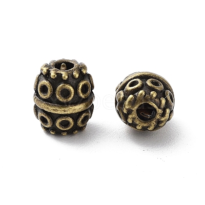 Tibetan Style Alloy Beads FIND-Q094-35AB-1