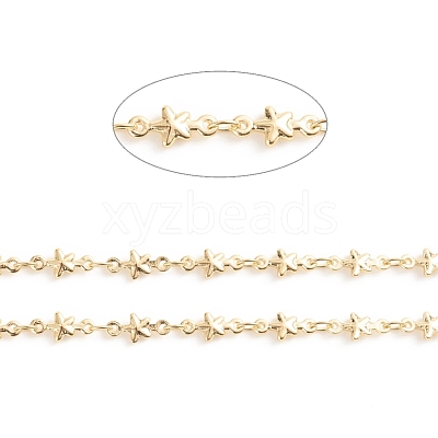 Brass Star Link Chains CHC-E021-12A-1