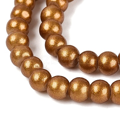 Baking Paint Glass Pearl Beads Strands DGLA-ZX001-05A-17-1