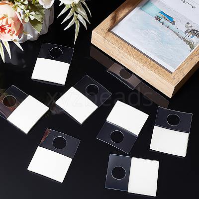 PVC Self-adhesive Jewlery Display Cards Hook FIND-WH0148-491-1