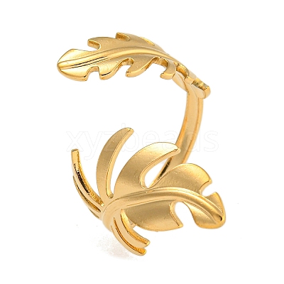 304 Stainless Steel Finger Ring RJEW-L125-01G-04-1