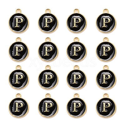 Golden Plated Alloy Charms ENAM-S118-02P-1