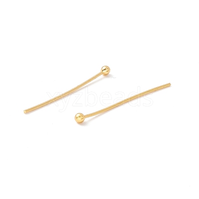 Brass Ball Head Pins KK-WH0058-02B-G01-1