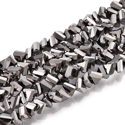 Electroplate Glass Beads Strands GLAA-N024-4mm-03-1