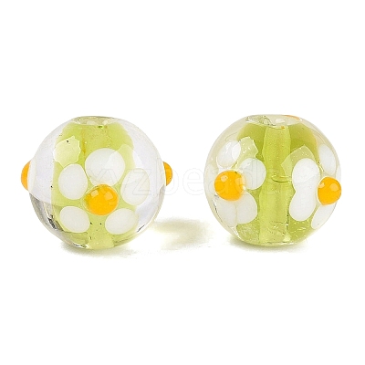 Handmade Bumpy Lampwork Beads LAMP-N042-21A-04-1