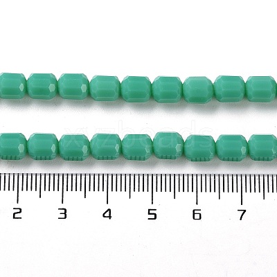Opaque Glass Beads Strands GLAA-G112-03G-1