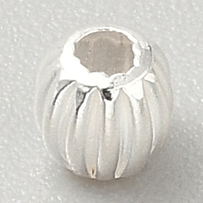 925 Sterling Silver Beads STER-WH0019-16B-1