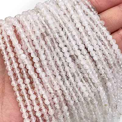 Natural Quartz Crystal Beads Strands G-H002-A02-01-1