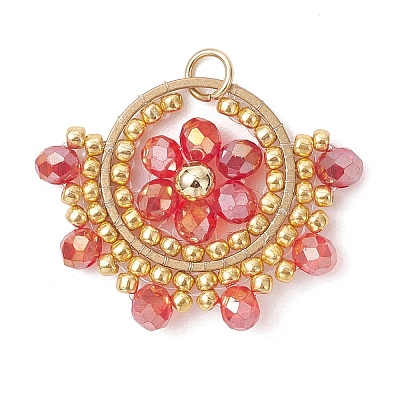 Glass Pendans PALLOY-MZ01222-03-1