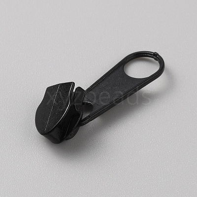 Spray Painted Zinc Alloy Zipper Pull FIND-WH0427-33A-01-1