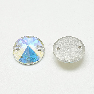 Sew on Rhinestone RGLA-T105-18mm-001AB-1