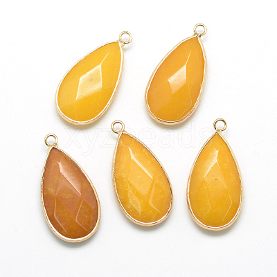 Natural White Jade Pendants X-G-S221-08G-1