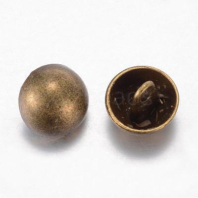 Alloy Shank Buttons BUTT-D054-12.5mm-06AB-1
