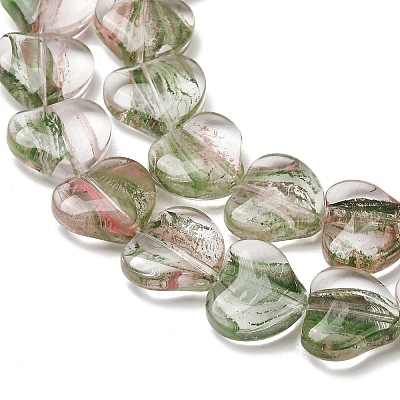 Transparent Handmade Lampwork Beads LA-CBAF0C8-01E-1
