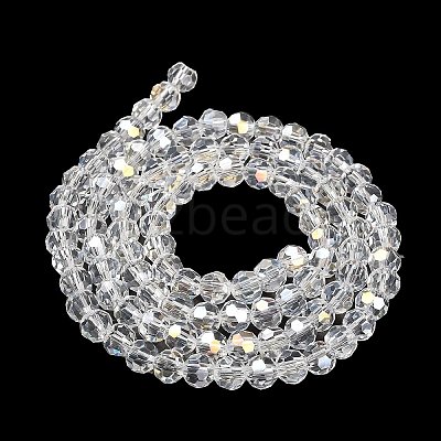Transparent Glass Beads EGLA-A035-T6mm-B19-1