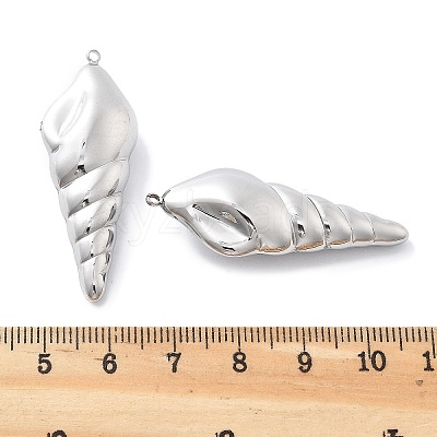 Anti-Tarnish 304 Stainless Steel Pendants STAS-R130-33P-1