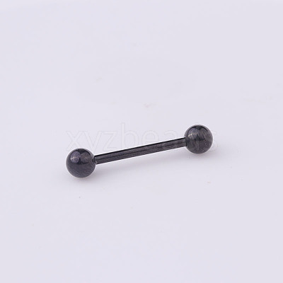 316 Surgical Stainless Steel Tongue Rings WGF0CE1-03-1