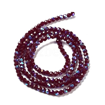 Opaque Glass Beads Strands EGLA-A035-P3mm-L02-1