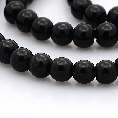 Round Glass Beads Strands GLAA-A025-6mm-02-1