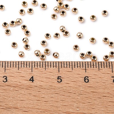 Yellow Gold Filled Beads X-KK-G156-2.5mm-1-1
