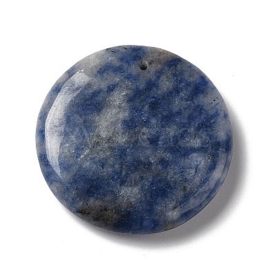 Natural Blue Spot Jasper Pendants G-C028-03B-1