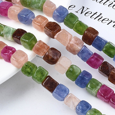 Natural Quartz Beads Strands G-S359-365D-1