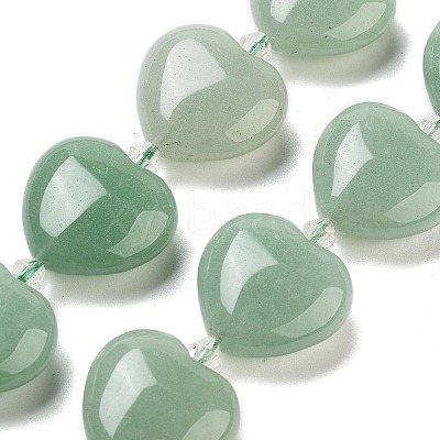 Natural Green Aventurine Beads Strands G-C150-A21-01-1