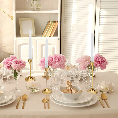 Aluminum Candle Holders AJEW-WH0678-23G-1