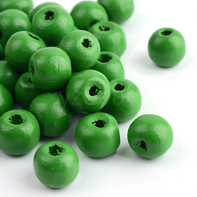 Natural Wood Beads WOOD-S662-11x12mm-A02-1