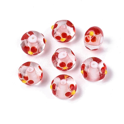 Handmade Lampwork Beads LAMP-Q039-04F-1
