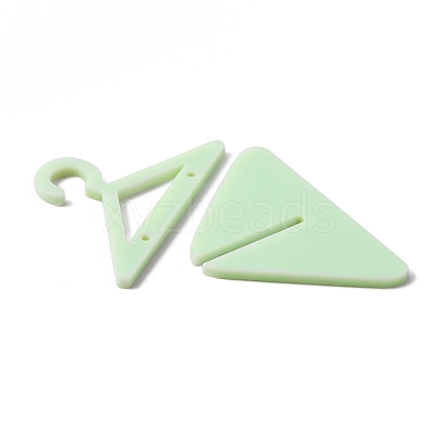 Opaque Acrylic Earring Display Stands EDIS-WH0029-14C-1