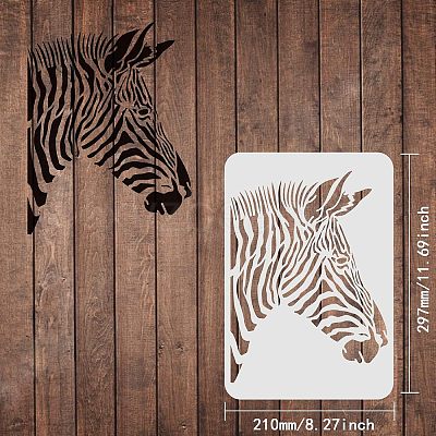 Large Plastic Reusable Drawing Painting Stencils Templates DIY-WH0202-122-1