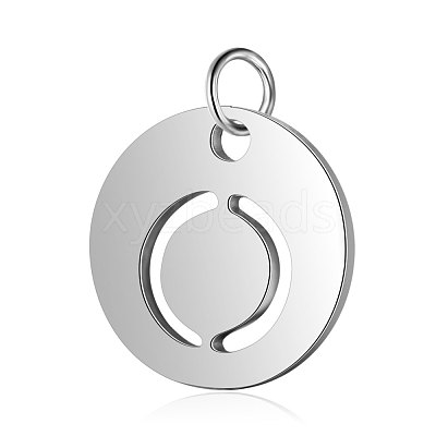 Non-Tarnish 304 Stainless Steel Charms STAS-S105-T514S-O-1