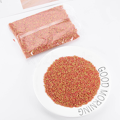 Opaque Colours Two Tone Seed Glass Bugle Beads SEED-T006-02A-05-1