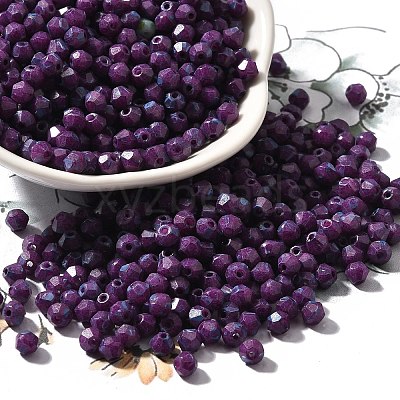 Picasso Baking Paint Glass Seed Beads SEED-A032-02A-19-1